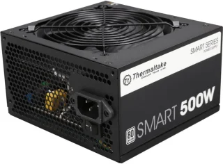 Thermaltake Smart Series 500W Power Supply - 80 PLUS Certified, Active PFC, ATX 12V V2.3 / EPS 12V, SLI/CrossFire Ready, Continuous Power, Haswell Ready - PS-SPD-0500NPCWUS-W