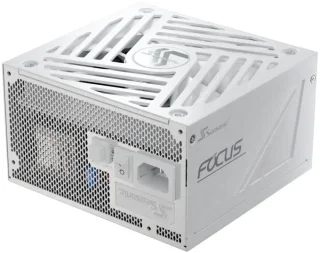 Seasonic FOCUS GX-850 White 850W 80+ Gold Fully Modular ATX Power Supply - ATX 3.1 & PCIe 5.1 Ready, Native 12V-2x6 Cable, Compact 140mm Depth, 135mm FDB Fan, Hybrid Silent Control, OptiSink Design
