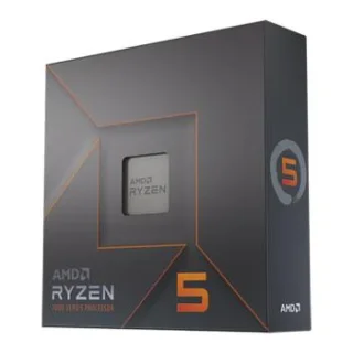 AMD Ryzen 5 7600X 6-Core 12-Thread Desktop Processor - Zen 4, 4.7GHz Base Up to 5.3GHz Boost, 32MB L3 Cache, 105W TDP, AM5 Socket, Integrated Radeon Graphics, Fully Unlocked