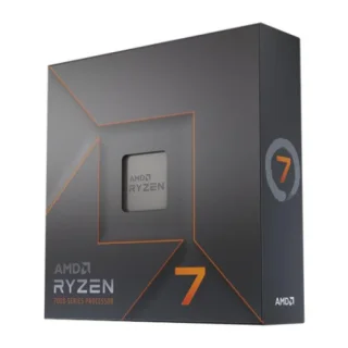 AMD Ryzen 7 7700X 8-Core 16-Thread Desktop Processor - Zen 4, 4.5GHz Base Up to 5.5GHz Boost, 32MB L3 Cache, 105W TDP, AM5 Socket, Integrated Radeon Graphics, Fully Unlocked