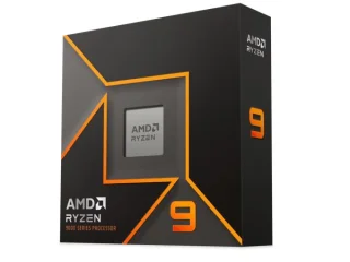 AMD Ryzen 9 9950X 16-Core 32-Thread Desktop Processor, Zen 5, 4.3GHz Base, Up to 5.7GHz Boost, 170W TDP, 80MB Cache, AM5 Socket, Integrated Radeon Graphics