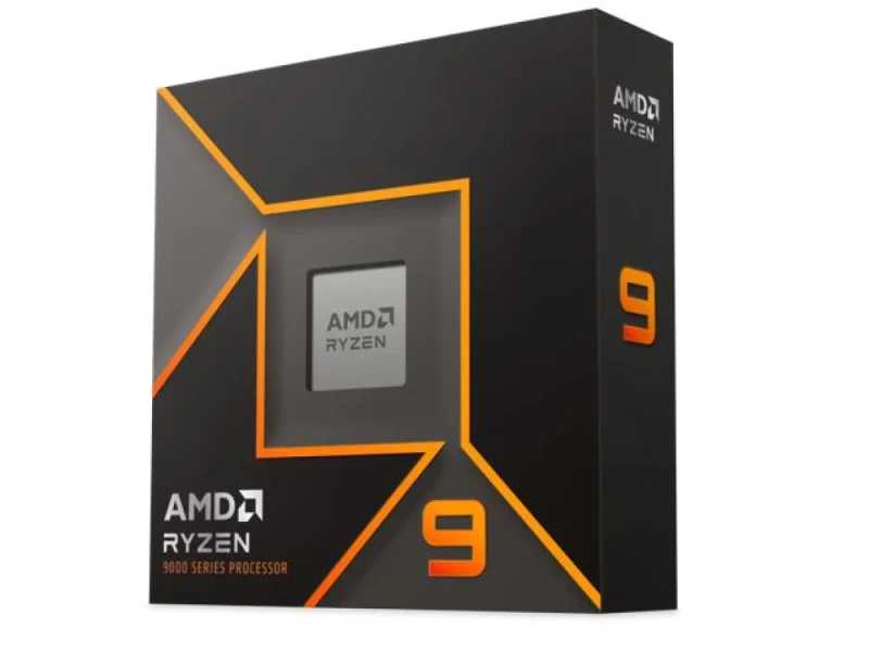 AMD Ryzen 9 9950X 16-Core 32-Thread Desktop Processor, Zen 5, 4.3GHz Base, Up to 5.7GHz Boost, 170W TDP, 80MB Cache, AM5 Socket, Integrated Radeon Graphics - Featured Image