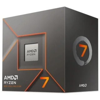 AMD Ryzen 7 8700F AM5 Desktop Processor – 8 Cores, 16 Threads, 4.1 GHz Base / Up to 5.0 GHz Boost, Zen 4 Architecture, 24 MB Cache, 65 W TDP, DDR5-5200 Support, PCIe 4.0, AM5 Socket (Boxed with Wraith Stealth Cooler)
