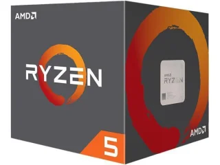 AMD Ryzen 5 4500 AM4 Desktop Processor – 6 Cores, 12 Threads, 3.6 GHz Base / Up to 4.1 GHz Boost, 8 MB L3 Cache, 65 W TDP, AM4 Socket, DDR4‑3200 Support, Includes Wraith Stealth Cooler (Boxed)