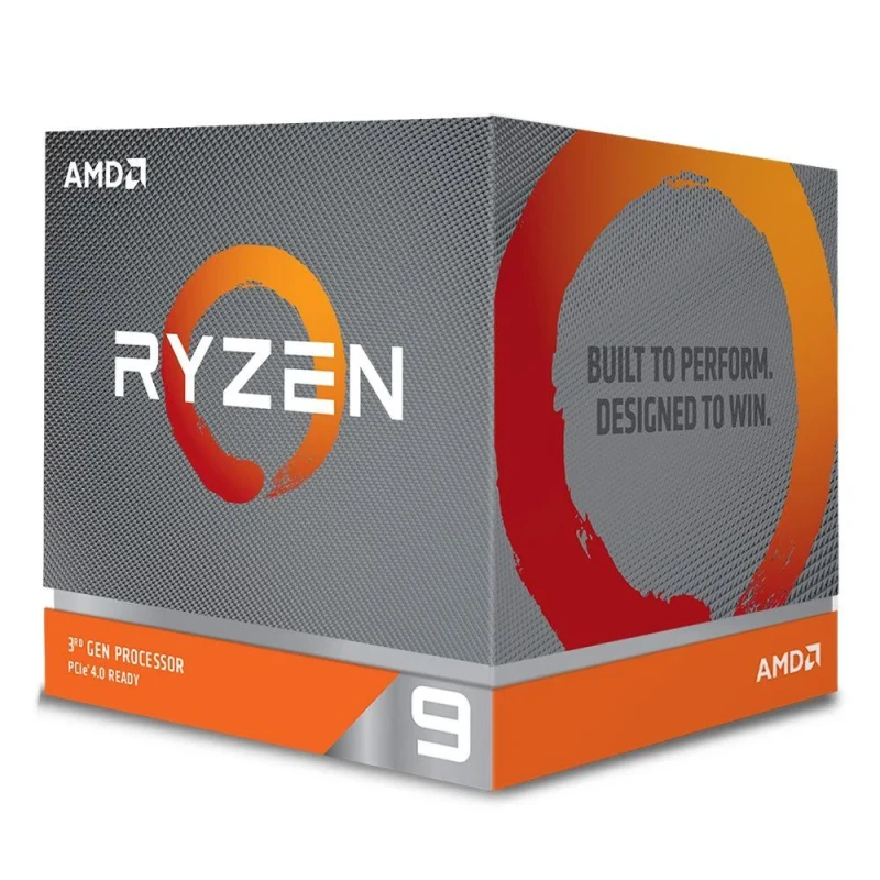AMD Ryzen 9 3900X Desktop Processor – 12‑Core / 24‑Thread Zen 2 AM4 CPU, 3.8 GHz Base & Up to 4.6 GHz Boost, 64 MB L3 Cache, PCIe 4.0, 105 W TDP, Unlocked Overclocking, Includes Wraith Prism RGB Cooler, DDR4 Support - Featured Image