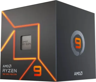 AMD Ryzen 9 7900 Desktop Processor – 12‑Core / 24‑Thread AM5 CPU, 3.7 GHz Base & Up to 5.4 GHz Boost, 64 MB L3 Cache, AMD Radeon Graphics, PCIe 5.0 & DDR5 Support, 65 W TDP, Unlocked Performance, Boxed with Cooler (100‑100000590BOX)