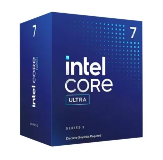 Intel Core Ultra 7 265F Desktop Processor – Arrow Lake‑S 20‑Core (8 Performance + 12 Efficient) 20‑Thread CPU, Up to 5.3 GHz Turbo, 30 MB Smart Cache, LGA 1851 Socket, DDR5‑6400 Support, PCIe 5.0 & AI Boost, 65 W Base / 182 W Turbo Power, No Integrated Graphics