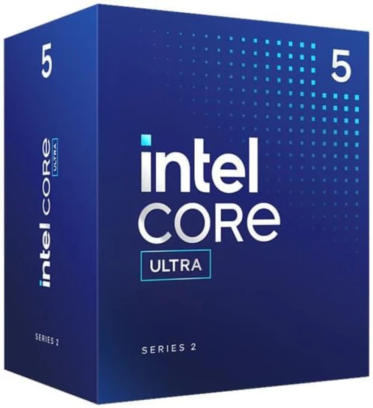 Intel Core Ultra 5 225 Desktop Processor – Arrow Lake‑S 10‑Core / 10‑Thread CPU with 20 MB Intel Smart Cache, 3.3 GHz Base / Up to 4.9 GHz Turbo, Intel Arc‑Lite Integrated Graphics, LGA 1851 Socket, DDR5‑6400 & PCIe‑5.0 Support, 65 W TDP Unlocked Performance (Retail Boxed) - Featured Image