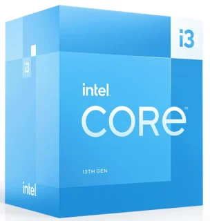 Intel Core i3‑13100F 13th Gen 3.4 GHz Quad‑Core Desktop Processor – 8 Threads, 12 MB Smart Cache, Up to 4.5 GHz Turbo, LGA1700 Socket, 58 W TDP, PCIe 4.0/5.0 Support, Retail Boxed CPU for Gaming & Productivity
