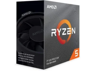 AMD Ryzen 5 3600 6‑Core 3.6 GHz AM4 Desktop Processor – 12 Threads, Up to 4.2 GHz Boost, 32 MB L3 Cache, 65 W TDP, Zen 2 Architecture, Wraith Stealth Cooler Included, Retail Boxed CPU for Gaming & Productivity
