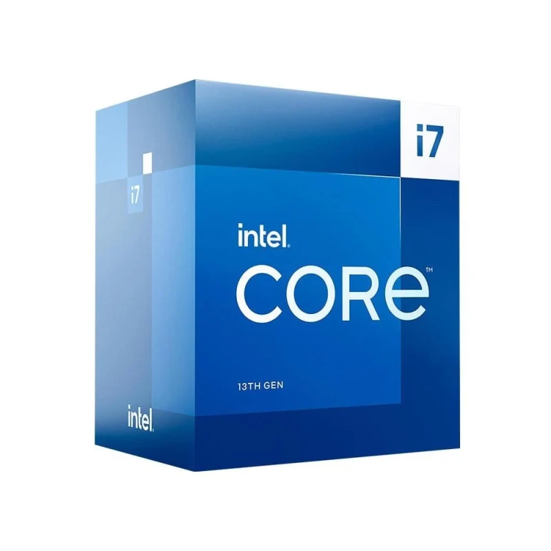 Intel Core i7‑13700 Desktop Processor 13th Gen Raptor Lake – 16 Cores (8P+8E), 24 Threads, 2.1 GHz Base up to 5.2 GHz Turbo, 30 MB Intel Smart Cache, LGA1700 Socket, DDR4/DDR5 Support, Intel UHD Graphics 770, Retail Boxed CPU - Featured Image