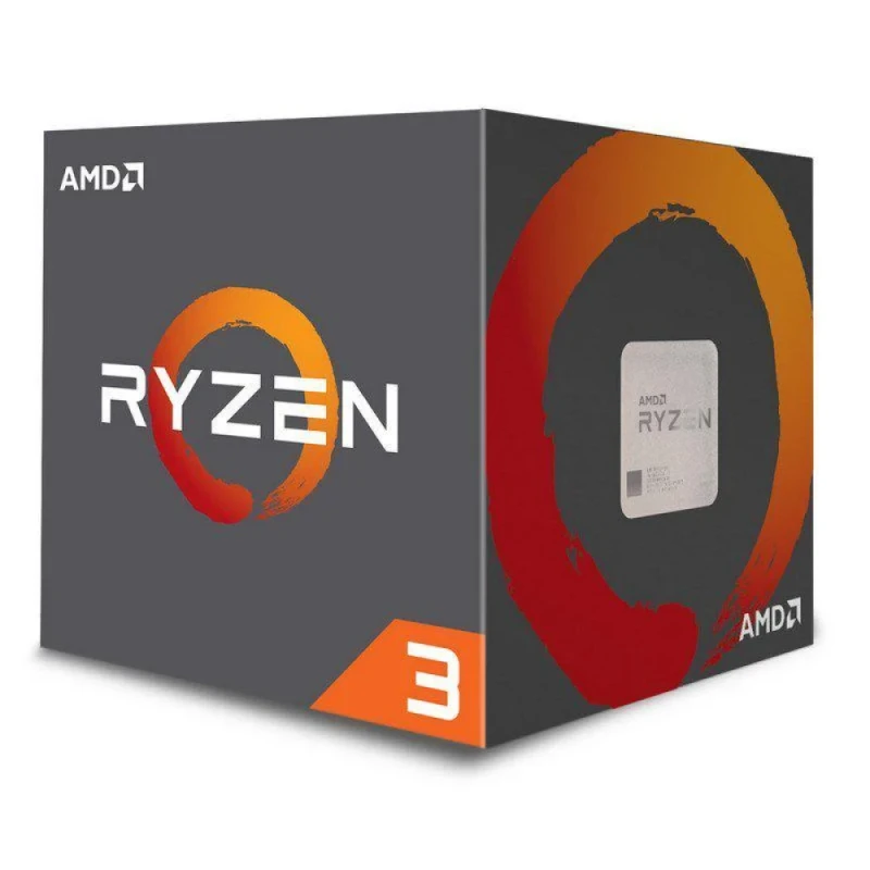 AMD Ryzen 3 1200 12 nm AM4 Quad‑Core Desktop Processor – 3.1 GHz Base, Up to 3.4 GHz Boost, 4 Cores/4 Threads, 8 MB Cache, 65 W TDP, AM4 Socket, DDR4 Support, Includes Wraith Stealth Cooler (Boxed Retail) - Featured Image