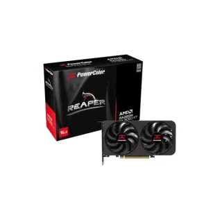PowerColor Reaper - Radeon RX 9060 XT 16GB Black 200mm