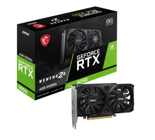 MSI VENTUS 2X OC - GeForce RTX 3050 6GB 6GB Black 189mm