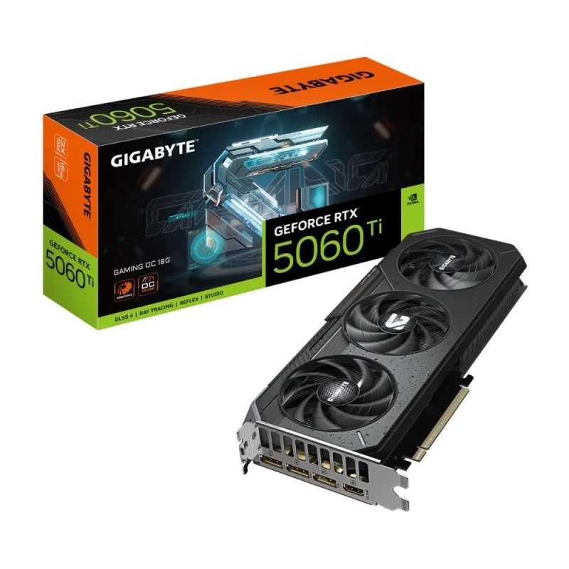 Gigabyte GAMING OC - GeForce RTX 5060 Ti 16GB Black 281mm - Featured Image