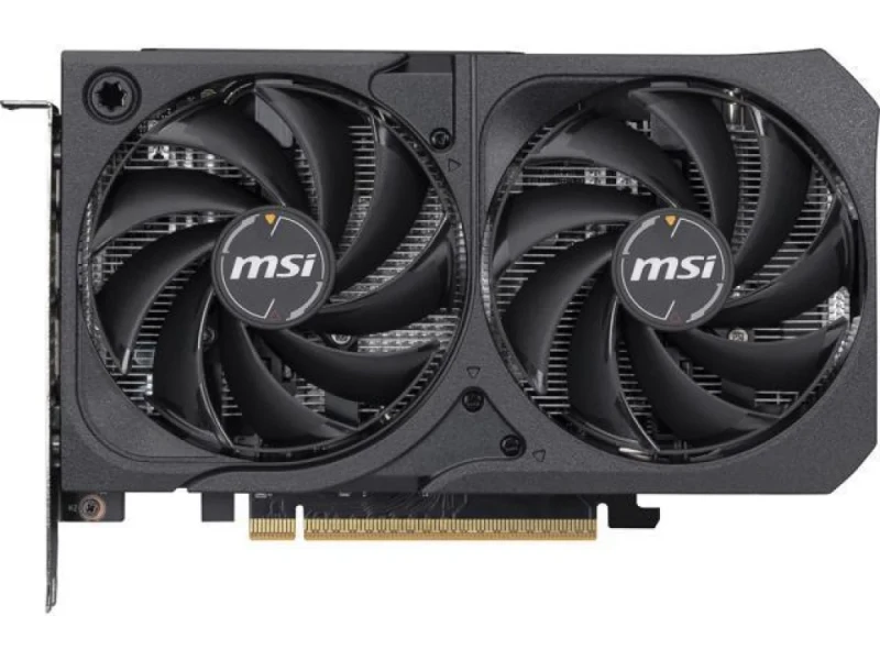 MSI GeForce RTX 5050 SHADOW 2X OC 8GB GDDR6 PCIe 5.0 Graphics Card – NVIDIA RTX 5050 GPU, 2560 CUDA Cores, Dual TORX Fan Cooling, 8 GB 20 Gb/s GDDR6, 128‑bit Memory, 3× DisplayPort 2.1b + HDMI 2.1b, 130 W TDP, Compact Dual‑Slot Gaming GPU - Featured Image