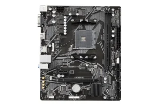 Gigabyte A520M K V2 AMD A520 Micro‑ATX Motherboard – AM4 Socket, Dual‑Channel DDR4 up to 5100 MHz (OC), 1× PCIe 3.0 x16, 1× PCIe x1, 1× M.2 (PCIe 3.0 x4/SATA), 4× SATA III, Gigabit LAN, Realtek 7.1 Audio, HDMI & VGA, USB 3.2 Gen1 & USB 2.0
