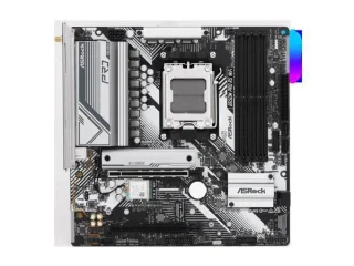 ASRock B650M Pro RS WiFi AM5 Micro‑ATX Motherboard – AMD B650 Chipset, Socket AM5, 4× DDR5 DIMMs (Up to 7200+ OC), PCIe 4.0 x16 & PCIe 3.0 x16, Triple M.2 (Gen5/Gen4), 2.5 GbE LAN, Wi‑Fi 6E & Bluetooth, HDMI & DisplayPort, USB 3.2 Type‑C & A – Compact Gaming/Creator Board