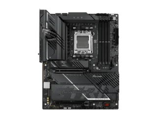 ASUS ROG STRIX X870E‑H GAMING WIFI7 ATX Motherboard – AMD X870E AM5 DDR5 up to 8000+ MT/s (4× DIMM, 256 GB), 4× M.2 (2× PCIe 5.0 & 2× PCIe 4.0), PCIe 5.0 x16, Wi‑Fi 7 (802.11be) & Bluetooth 5.4, Realtek 5 Gb Ethernet, USB4 + USB 3.2 Gen2x2 Type‑C/USB‑A, HDMI 2.1, Realtek ALC1220P 7.1 Audio, Pre‑Installed I/O Shield
