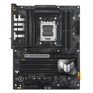 ASUS TUF GAMING X870‑PLUS WIFI AM5 ATX Motherboard – AMD X870 Chipset, AM5 Socket, DDR5 4× DIMM up to 192 GB, 4× M.2 PCIe 5.0/4.0, Wi‑Fi 7 (802.11be), 2.5 Gb Ethernet, USB4, PCIe 5.0 x16, HDMI, Realtek ALC1220P Audio – Gaming/PC Build Board