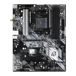 ASRock B550 Phantom Gaming 4/ac AMD AM4 ATX Motherboard – AMD B550 Chipset, AM4 Socket, DDR4 Memory up to 128 GB, PCIe 4.0 x16 + PCIe 3.0 Slots, Dual M.2 & SATA3 Storage, Realtek Gigabit LAN, 802.11ac Wi‑Fi + Bluetooth 4.2, HDMI, 7.1 HD Audio – Gaming PC Build Board
