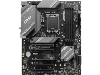 MSI B760 GAMING PLUS WIFI ATX Motherboard – Intel B760 Chipset LGA1700, Supports 14th/13th/12th Gen Core CPUs, DDR5 up to 6800+ MHz OC, PCIe 4.0 & Dual M.2 (x4), 2.5 Gb LAN & Wi‑Fi 6E/Bluetooth 5.3, USB 3.2 Gen2 Type‑C & Gen1, HDMI 2.1/DisplayPort – Gaming & Performance Board
