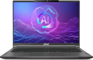 MSI Creator A16 AI+ 16.0" QHD+ 240Hz Creator Laptop – AMD Ryzen AI 9 365 (2.0–5.0 GHz), NVIDIA GeForce RTX 4060 8GB GDDR6, 32GB LPDDR5x-7500 RAM, 1TB PCIe Gen4 NVMe SSD, Wi-Fi 7 & Bluetooth 5.4, USB4/Thunderbolt 4, HDMI 2.1, RGB Keyboard, IR FHD Webcam, Windows 11 Home – High-Performance Content Creation & AI Laptop (A3HVFG-038US)