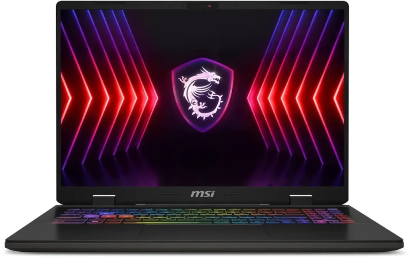 MSI Sword 16 HX 16.0" FHD+ 144Hz Gaming Laptop – Intel Core i7-14650HX (14th Gen), NVIDIA GeForce RTX 4060 8GB GDDR6, 16GB DDR5-5600, 1TB PCIe NVMe SSD, 16:10 1920×1200 IPS, Wi-Fi 6E & Bluetooth 5.3, RGB Backlit Keyboard, HDMI 2.1, USB-C/USB-A, Windows 11 Home (B14VFKG-202US) - Featured Image