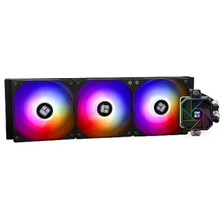 Thermalright Aqua Elite V3 360 mm AIO CPU Liquid Cooler – Triple 120 mm TL‑C12B‑S V2 ARGB PWM Fans, 3300 RPM Pump, 66.17 CFM Airflow, Aluminum Radiator, Intel LGA115X/1200/1700/1851/2011/2066 & AMD AM4/AM5 Support, Quiet High‑Performance All‑in‑One Water Cooling