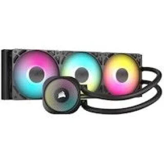 Corsair NAUTILUS 360 RS ARGB 360 mm AIO Liquid CPU Cooler – Triple RS120 ARGB PWM Fans, 360 mm Aluminium Radiator with Copper Cold Plate, 450 mm Tubing, PWM & Zero‑RPM Control, Intel LGA1851/LGA1700 & AMD AM5/AM4 Support, Low‑Noise High‑Flow All‑in‑One Cooling