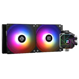 Thermalright Aqua Elite V3 240 mm AIO Liquid CPU Cooler – Dual 120 mm TL‑C12B‑S V2 PWM Fans (66.17 CFM), 3300 RPM PWM Pump, Aluminum Radiator, ARGB Lighting, Broad Intel LGA115X/1200/1700 & AMD AM4/AM5 Support, Quiet Performance CPU Water Cooling