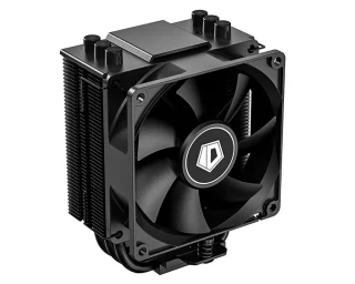 ID‑COOLING SE‑903‑XT Black CPU Cooler – Compact 92 mm PWM Fan Air Cooler with 3 × 6 mm Direct‑Touch Heatpipes, 45.8 CFM Airflow, Low‑Noise 25.8 dB(A), Compatible with Intel LGA1851/LGA1700/LGA1200 & AMD AM5/AM4 Sockets, Efficient 130 W TDP CPU Cooling
