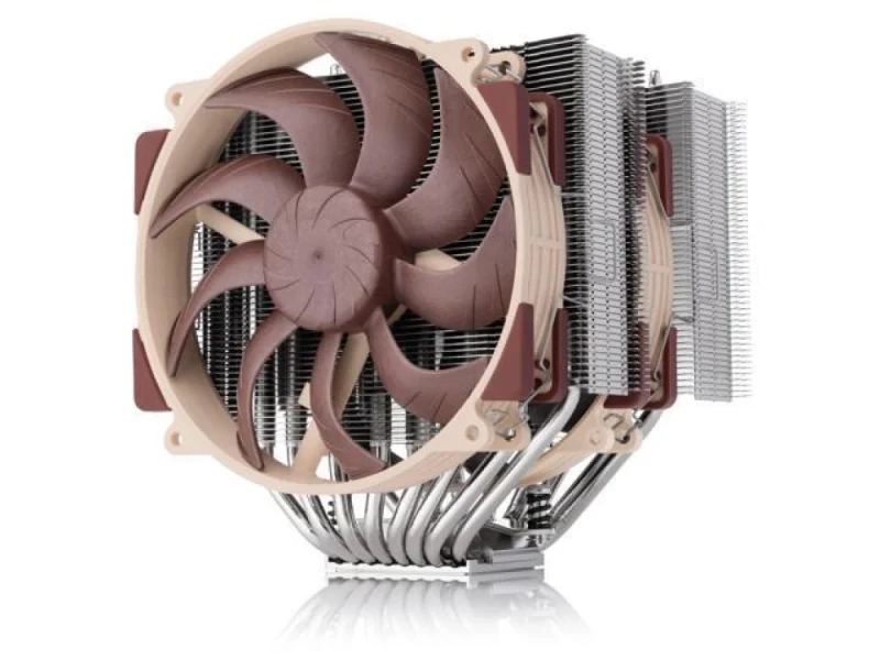 Noctua NH‑D15 G2 Premium Dual‑Tower CPU Cooler – Next‑Gen High‑Performance Air Cooler with 2× 140 mm NF‑A14x25r G2 PWM Fans, AM5/AM4 & Intel LGA1700/LGA1851/LGA1200 Support, 8 Heatpipes, Copper & Aluminium Heatsink, SecuFirm2+ Mount Kit, NT‑H2 Thermal Compound Included – Quiet, Efficient Cooling for Gaming & Workstations - Featured Image