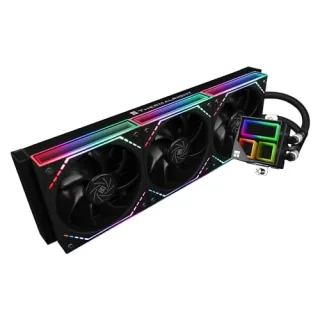Thermalright Frozen Infinity 360 ARGB 360 mm AIO Liquid CPU Cooler – Triple 120 mm ARGB Fans, Infinity Mirror Pump Block, Aluminum Radiator 397×120×27 mm, 2000 RPM PWM Fans, Fluid Dynamic Bearing, Intel LGA115X/1200/1700/1851/2011/2066 & AMD AM4/AM5 Support, High-Performance CPU Cooling