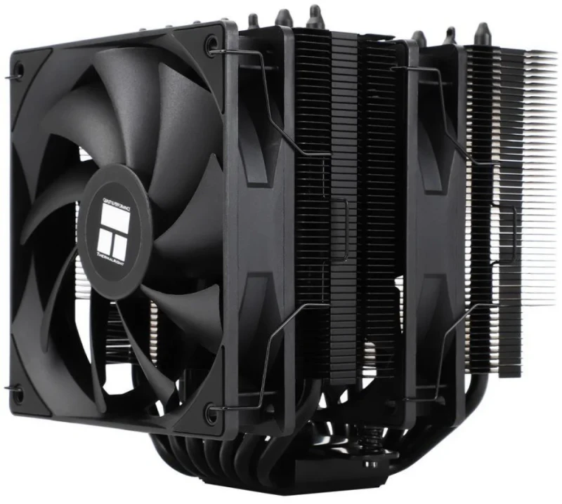Thermalright Phantom Spirit 120 SE Dual-Tower CPU Air Cooler – 7× 6 mm Heatpipes with C1100 Pure Copper Base, Dual 120 mm PWM Fans (66.17 CFM, 1500 RPM, S-FDB Bearing), 154 mm Height, Intel LGA115X/1200/1700/1851 & AMD AM4/AM5 Support, Black Air Cooling - Featured Image