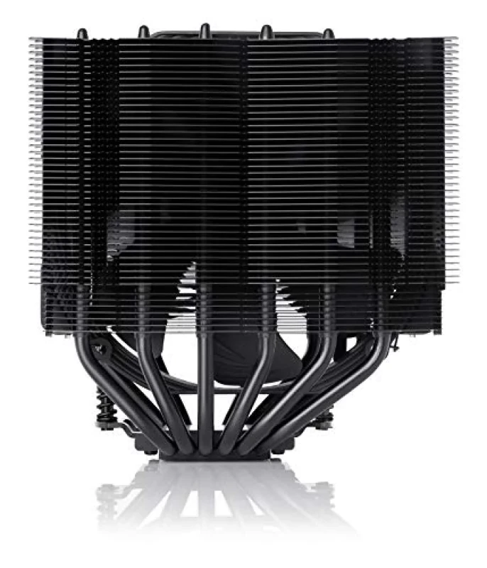 Noctua NH-D15S chromax.black Dual-Tower Premium CPU Air Cooler – Asymmetrical Black Heatsink with NF-A15 HS-PWM Fan, 6 Heatpipes, 160 mm Height, 140 mm Airflow, Copper/Nickel-Plated Fins, RAM/PCIe Friendly, Intel LGA115x/1200/1700/2066 & AMD AM4/AM5 Support - Featured Image