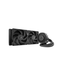 ARCTIC Liquid Freezer III Pro 280 All‑in‑One CPU Liquid Cooler – Premium High‑Flow AIO with 2 × 140 mm P14 Pro Fans, PWM Pump 800–2800 RPM, Copper Micro‑Skived Cold Plate, Integrated VRM Fan, Aluminum 280 mm Radiator, Fluid Dynamic Bearing, Broad Intel & AMD Socket Support (LGA1851/1700, AM5/AM4)