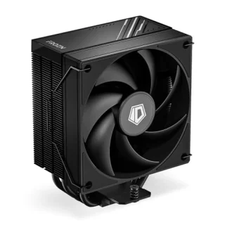 ID‑COOLING FROZN A410 BLACK CPU Air Cooler – 120 mm PWM Fan, 4× Direct‑Touch Heatpipes, 78.25 CFM Airflow, 220 W TDP, Compact 152 mm Height, Aluminum Heatsink, Fluid Dynamic Bearing, Intel LGA1700/1200/115x & AMD AM5/AM4 Support