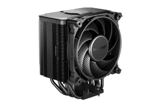be quiet! Dark Rock 5 120 mm High‑Performance Air CPU Cooler – 210 W TDP Silent Wings 4 PWM Fan, Copper Base & Aluminum Heatsink, Fluid Dynamic Bearing, 6 Heat Pipes, Black Tower Design, 136 × 101 × 161 mm, Intel & AMD Socket Support (AM5, AM4, LGA115x, LGA1200, LGA1700)
