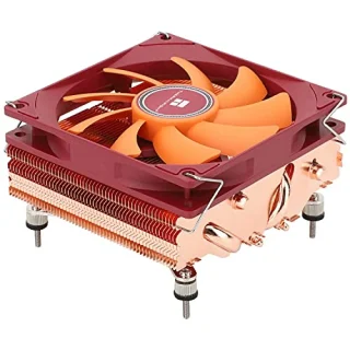Thermalright AXP90‑X47 Low‑Profile CPU Air Cooler – 47 mm Ultra‑Low Height with 92 mm PWM TL‑9015 Fan, 4 × 6 mm Heat Pipes, Aluminum Fins & Copper Base, Hydraulic Bearing, Compatible with Intel (LGA1700/1200/115x) & AMD (AM5/AM4) for Compact SFF Builds