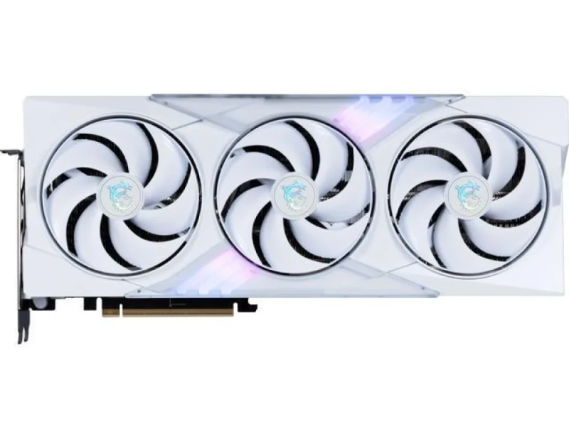 MSI GAMING TRIO OC GeForce RTX 5070 Ti 16GB White – NVIDIA Next-Gen GPU, 16GB GDDR7, Boost Clock up to 2750 MHz, Triple-Fan GAMING TRIO Cooling, Factory Overclock, Ray Tracing & AI Acceleration, PCIe 5.0, 338 mm - Featured Image