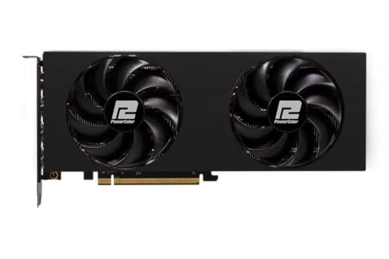 PowerColor RX 7800 XT 16G-P Radeon RX 7800 XT 16GB – AMD RDNA 3 GPU, 16GB GDDR6, 256-bit, Boost Clock up to 2430 MHz, Dual-Fan Cooling, PCIe 4.0, HDMI 2.1/DP Outputs, High-Performance Gaming, 260 mm - Featured Image