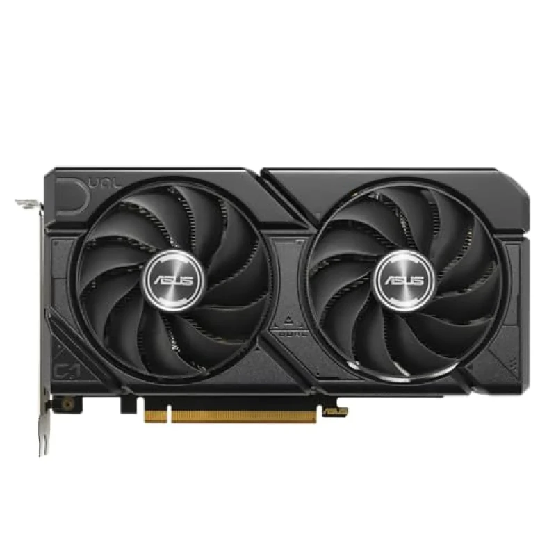 ASUS DUAL EVO OC Radeon RX 7600 8GB – AMD RDNA 3 GPU, 8GB GDDR6, Boost Clock up to 2655 MHz, Compact Dual-Fan DUAL EVO Cooling, Factory Overclock, PCIe 4.0, HDMI 2.1/DisplayPort Outputs, 229 mm Card - Featured Image