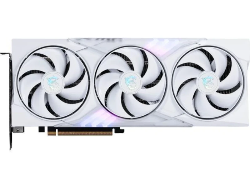 MSI GAMING TRIO OC GeForce RTX 5060 Ti 8GB White – NVIDIA Next-Gen GPU, 8GB GDDR6, Boost Clock up to 2650 MHz, Triple-Fan GAMING TRIO Cooling, Factory Overclock, Ray Tracing & DLSS, PCIe 4.0, HDMI/DP, 300 mm - Featured Image
