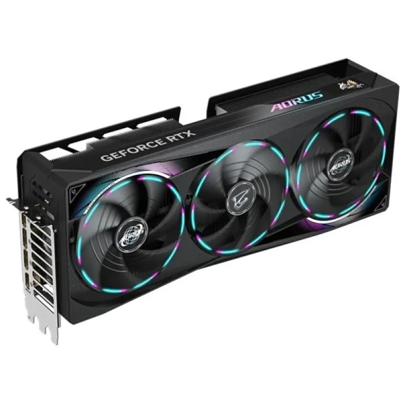 Gigabyte AORUS MASTER GeForce RTX 5080 16GB – NVIDIA Next-Gen GPU, 16GB GDDR7, Boost Clock up to 2850 MHz, Premium Triple-Fan AORUS MASTER Cooling, Factory Overclock, Ray Tracing & AI Acceleration, PCIe 5.0, 360 mm - Featured Image