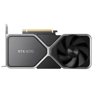 NVIDIA Founders Edition - GeForce RTX 4070 12GB Black / Silver 244mm