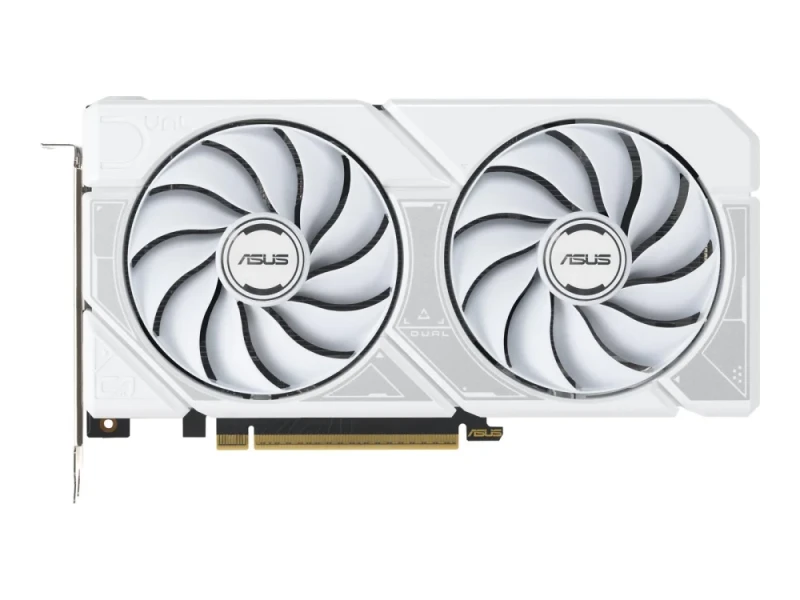 ASUS DUAL OC GeForce RTX 5060 Ti 16GB White – NVIDIA Next-Gen GPU, 16GB GDDR6, Boost Clock up to 2650 MHz, Dual-Fan DUAL Cooling, Factory OC, Ray Tracing & DLSS, PCIe 4.0, HDMI/DP Outputs, 229 mm Card - Featured Image