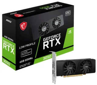 MSI LP OC - GeForce RTX 3050 6GB 6GB Black 174mm