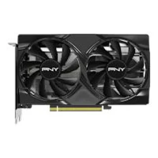 PNY OC GeForce RTX 5060 8GB GDDR7 Dual-Fan PCIe 5.0 GPU 200 mm – 3840 CUDA Cores, 2535 MHz Boost, Blackwell Architecture, 128-bit Bus, 3xDP2.1 + HDMI 2.1, 145 W TDP, Compact 200 mm Length