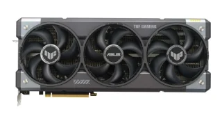 ASUS TUF GAMING GeForce RTX 5080 16GB Graphics Card – NVIDIA Blackwell GPU, 10 752 CUDA Cores, 16 GB GDDR7 256-bit 30 Gbps Memory, PCIe 5.0 x16, Triple Axial-Tech Fans, 348 mm Length, 3x DisplayPort 2.1b & 2x HDMI 2.1b, Black/Silver High-Performance GPU